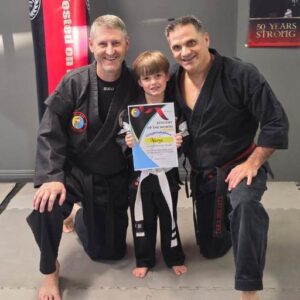 Student of the month Shuryu Dojo.